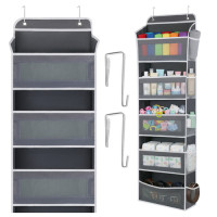 ukse kohale riputatav organiseerija ruhhy 5 riiuliga