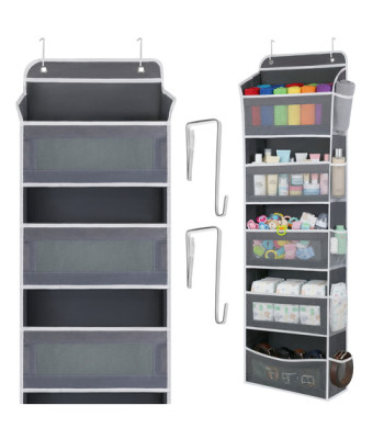 ukse kohale riputatav organiseerija ruhhy 5 riiuliga