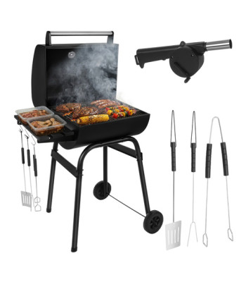 Kaminer söegrill kaanega 82 x 51 x 117 cm