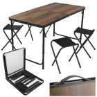 kokkupandav aialaud 4 tooliga gardlov