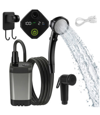 trizand kaasaskantav matkadušš akuga 6000 mah