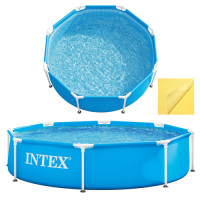 intex metal frame raamiga bassein 244 x 51 cm 1820 l 28205np