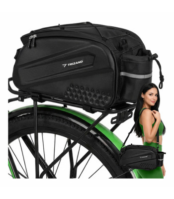trizand 10 l jalgratta pakiraami kott veekindel 39 x 20 x 15 cm helkuritega