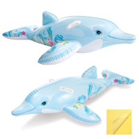 täispuhutav delfiinist ujumismadrats intex 58535np