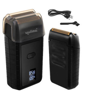 Soulima habemeajaja led-ekraaniga, usb-c, 2 raseerimisvõrku, 2 tera, ümbris