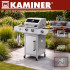 Kaminer Varen 3.0 gaasigrill 2+1 10 kW katte ja vardaga