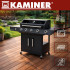 gaasigrill varen black 5.0 kaminer 4+1 17 kw