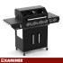 gaasigrill varen black 5.0 kaminer 4+1 17 kw