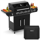 gaasigrill varen black 5.0 kaminer 4+1 17 kw