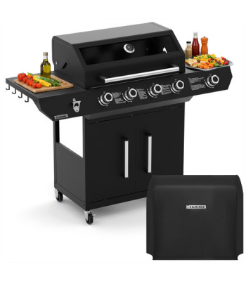 gaasigrill varen black 5.0 kaminer 4+1 17 kw