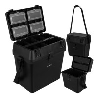 trizand kalastuskast iste ja organiseerijaga 38 × 34 × 21 cm õlarihmaga