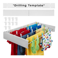 ruhhy seinale kinnitatav pesukuivatusrest 80 cm