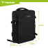 trizand matkareiside seljakott 40 x 20 x 25 cm must usb-ga