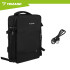 trizand matkareiside seljakott 40 x 20 x 25 cm must usb-ga