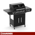 gaasigrill kaminer varen black 4.0 3+1 13,5 kw