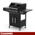 gaasigrill kaminer varen black 4.0 3+1 13,5 kw