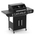 gaasigrill kaminer varen black 4.0 3+1 13,5 kw