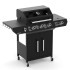 gaasigrill kaminer varen black 4.0 3+1 13,5 kw