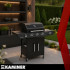 gaasigrill kaminer varen black 4.0 3+1 13,5 kw
