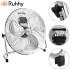 Ruhhy põrandaventilaator 50 cm 130 W metallist 3 kiirust