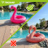 trizand täispuhutav flamingorõngas 102 cm