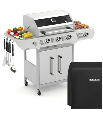 gaasigrill 3+1 13,5 kw varen 4.0 kaminer