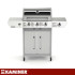 gaasigrill 3+1 13,5 kw varen 4.0 kaminer