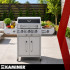 gaasigrill 3+1 13,5 kw varen 4.0 kaminer