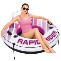 bestway hydro force rapid rider 43953 täispuhutav ujumistool seljatoega 135 cm