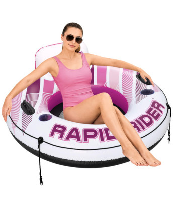 bestway hydro force rapid rider 43953 täispuhutav ujumistool seljatoega 135 cm