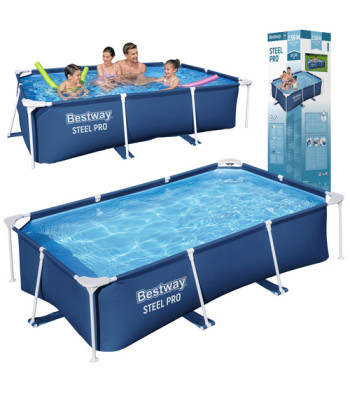 bestway 56403 karkassbassein 259 x 170 x 61 cm