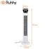 ruhhy tornventilaator 83 cm valge puldiga