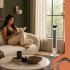 ruhhy tornventilaator 83 cm valge puldiga