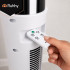 ruhhy tornventilaator 83 cm valge puldiga