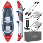  Täispuhutav kahekohaline turistikajakk aerude ja pumbaga, 321 x 100 cm, Bestway Hydro-Force Rapid X2