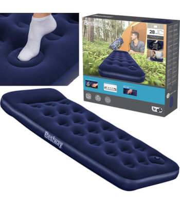 bestway õhkmadrats integreeritud pumbaga 185 x 76 x 22 cm 67223