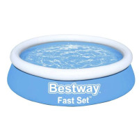 bestway 57392 täispuhutava ülaservaga bassein 183 x 51 cm