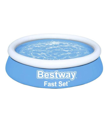 bestway 57392 täispuhutava ülaservaga bassein 183 x 51 cm