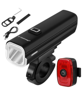 trizand led jalgrattatuli 1000 lm esi- ja tagatule komplekt usb-c 4800 mah