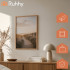 Ruhhy puidust pildiraam 40 × 60 cm