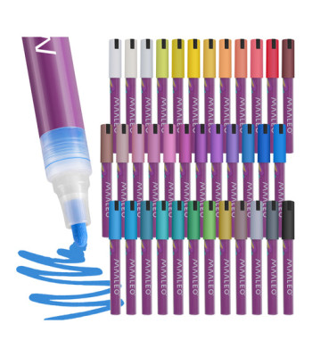 Maaleo akrüülmarkerite komplekt, 36 tk, 25813