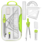Maaleo geomeetriakomplekt, 7 osa