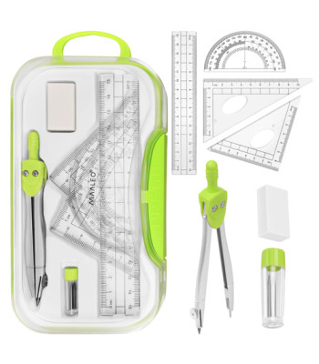 Maaleo geomeetriakomplekt, 7 osa