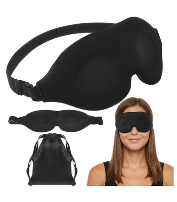 Magamismask RUHHY, 3D, reguleeritav, 100% pimendav ja kerge, 27198