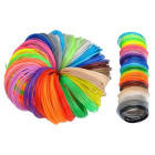 PLA 3D-filamentide komplekt, 30 tk x 5 m