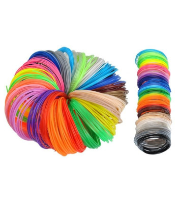 PLA 3D-filamentide komplekt, 30 tk x 5 m