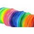 PLA 3D-filamentide komplekt, 30 tk x 5 m