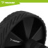 Kõhulihaste treeningratas koos põlvealuse EVA-matiga, must, TRIZAND ABS Roller Wheel, 28 cm