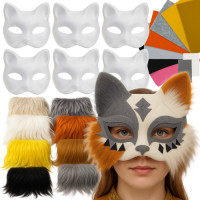 DIY kassimaskid 6 tk koos tarvikutega MAALEO 26570
