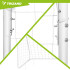 Metallist treening-jalgpallivärav lastele – XXL-kingitus, Trizand 213x150x90cm